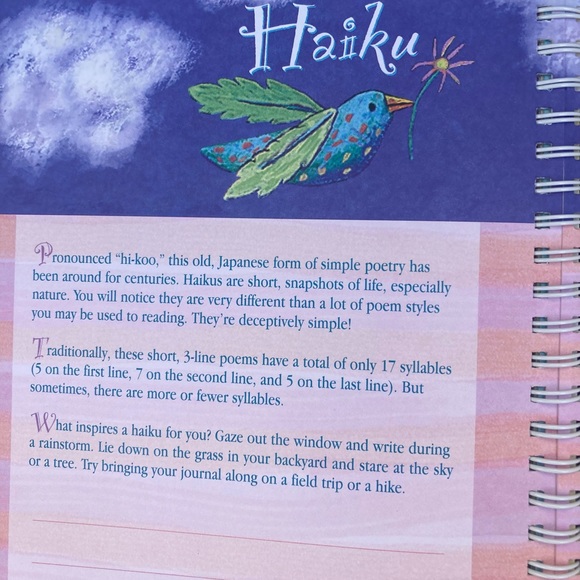 POEM MAKER JOURNAL VINTAGE HARDCOVER LIKE NEW - Picture 4 of 10